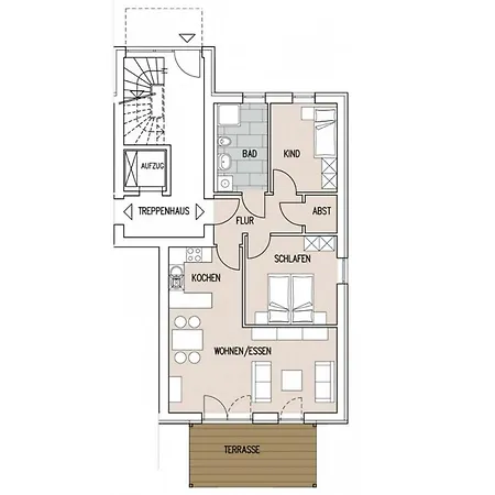 Waldstrasse 20 Whg 20 Apartament Kellenhusen